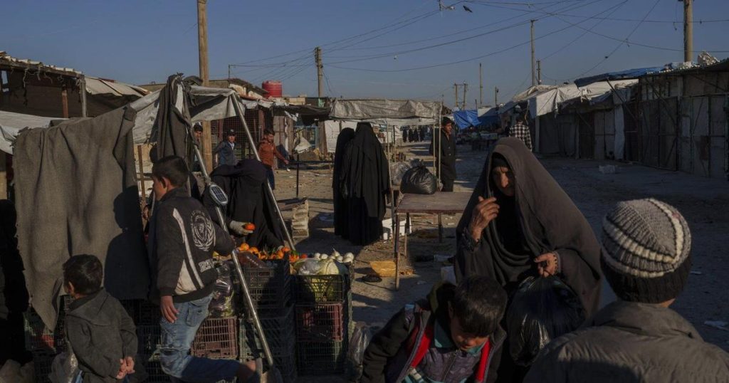 Trump’s aid freeze shocks a Syria camp holding families linked to the Islamic State group