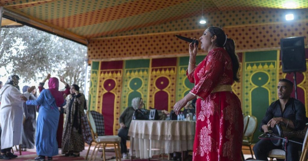 From urban bars to country weddings, Moroccan folk singers break barriers and keep traditions alive