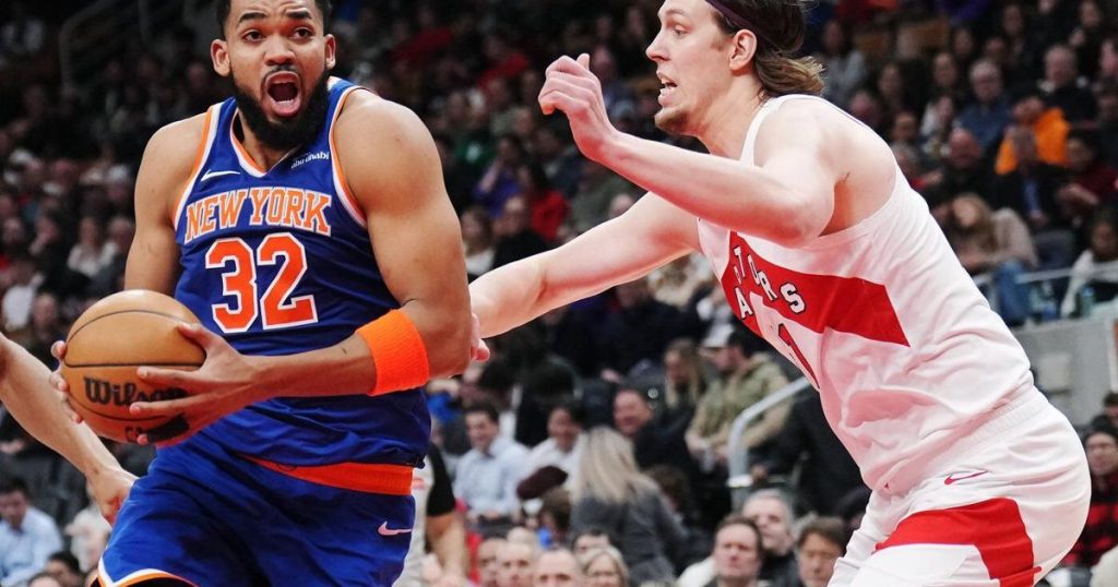Karl-Anthony Towns’s double-double helps Knicks fend off Raptors 121-115