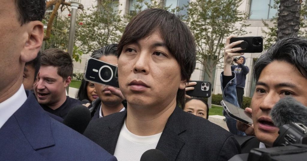 Baseball star Shohei Ohtani’s ex-interpreter is sentenced to nearly 5 years in sports betting case