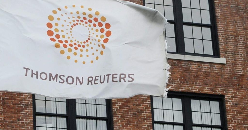 Thomson Reuters reports US7M Q4 profit, raises quarterly dividend 10%
