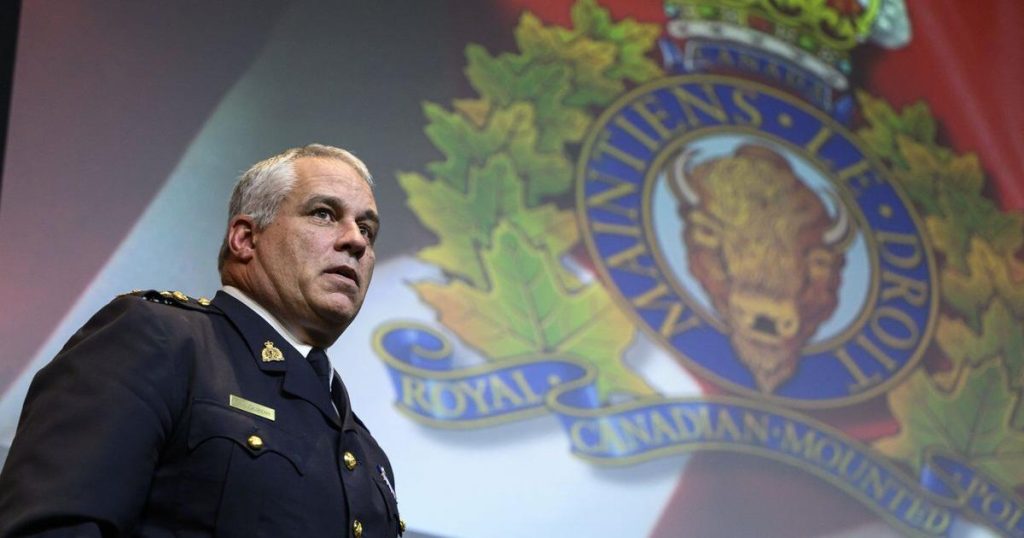 Listing crime cartels as terrorists would help in fentanyl fight: RCMP commissioner