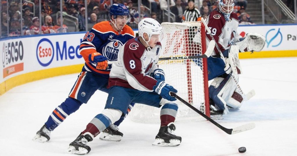 Martin Necas’s late goal lifts Colorado Avalanche over Edmonton Oilers 5-4