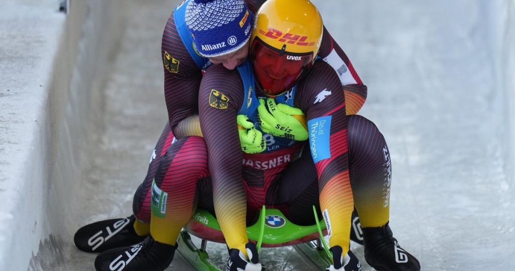 Germany’s Max Langenhan defends luge world championship title