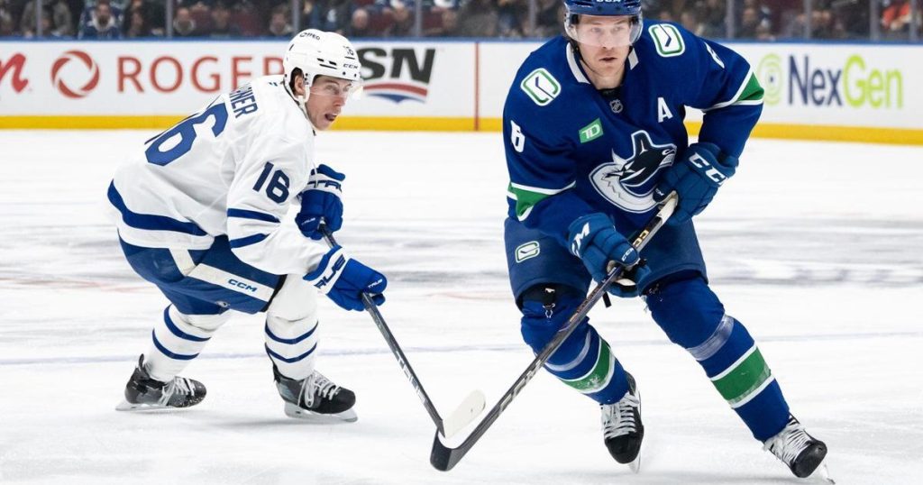 Canucks edge Leafs 2-1 on Boeser’s power-play goal