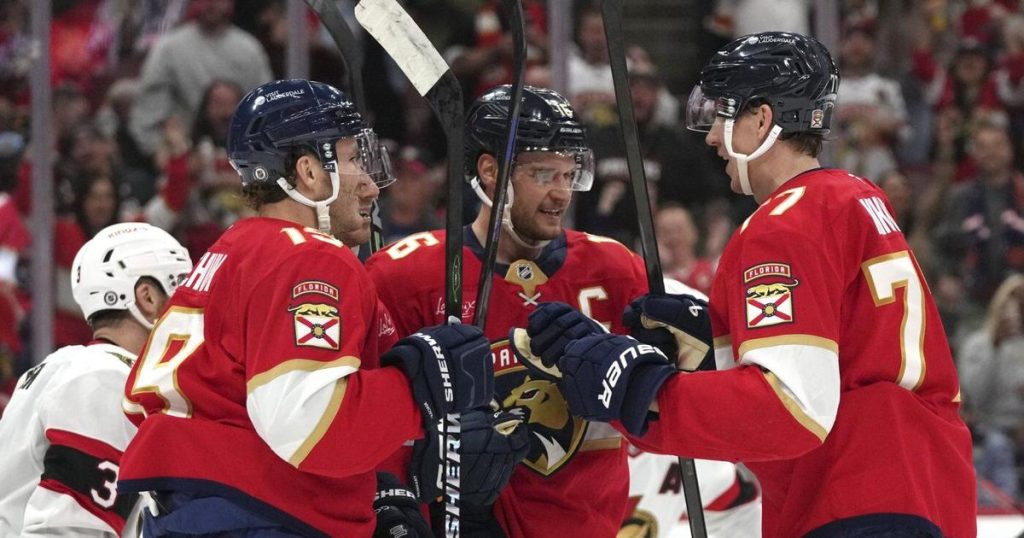 Matthew Tkachuk nets 3 points, Panthers beat Senators 5-1