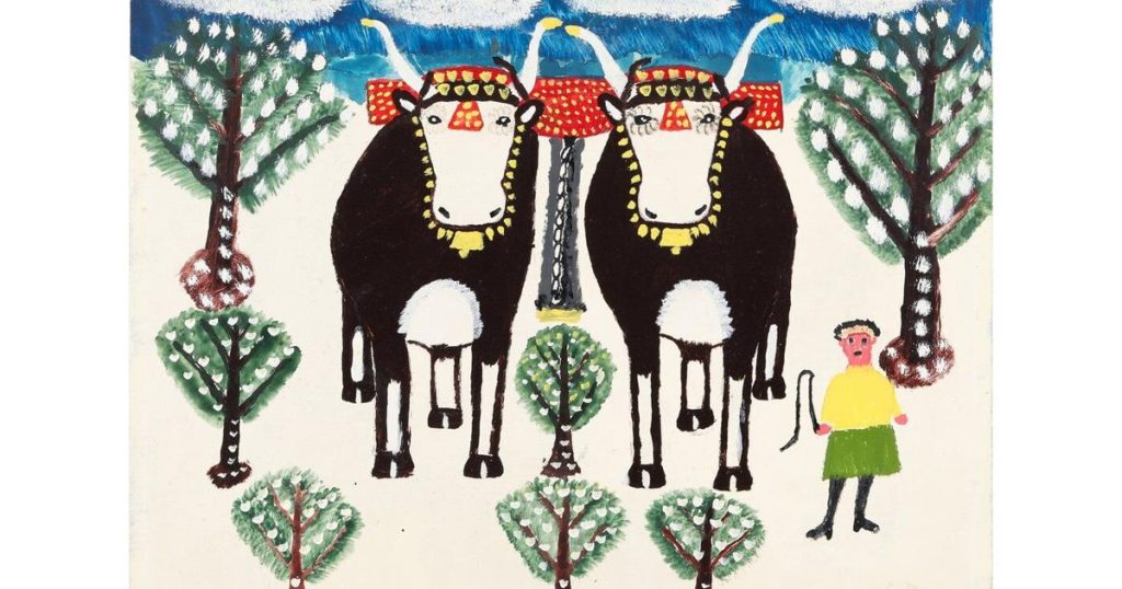 Folk artist Maud Lewis’s husband’s artwork, including fake signature, draws ,500