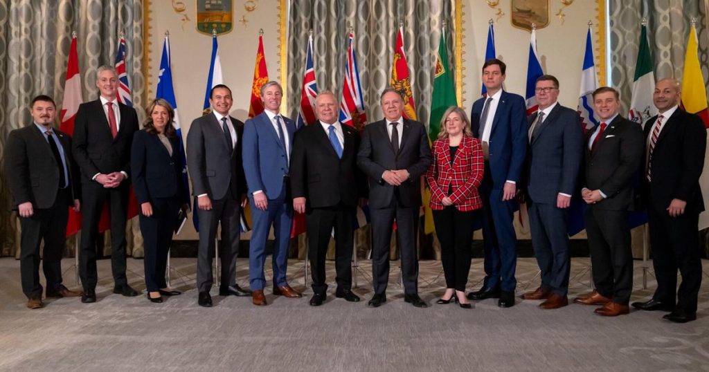 All 13 Canadian premiers stage ‘charm offensive’ in Washington against Trump tariffs |