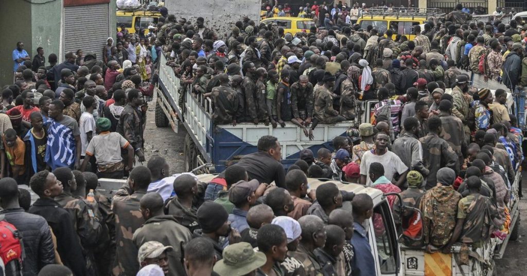 Rwanda-backed rebels advance and Congolese forces retreat from eastern Congo’s second largest city