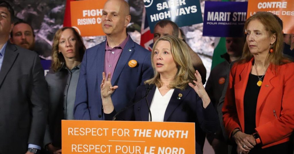 NDP Leader Marit Stiles focuses on northern Ontario highways