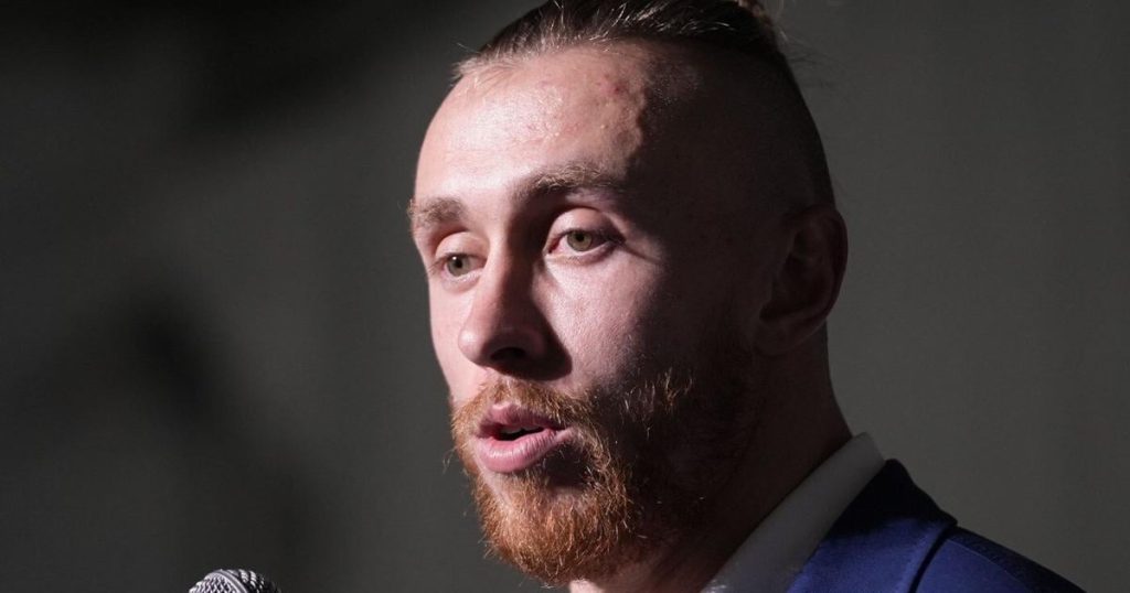 George Kittle supports Swedish friend Filip Forsberg at the 4 Nations Face-Off in Montreal