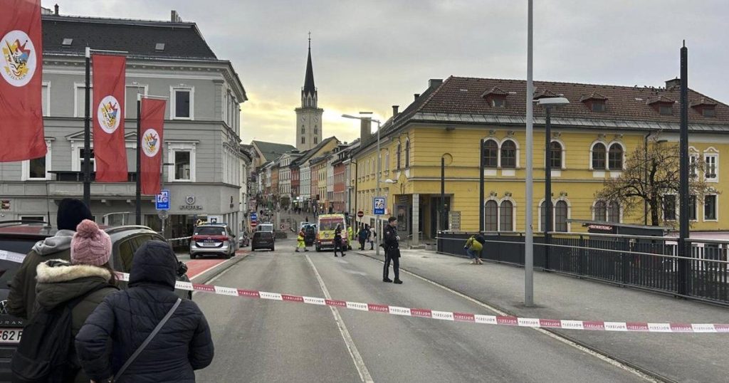 A 23-year-old man stabbed 6 people in Austria killing 1 in what police describe as a random attack