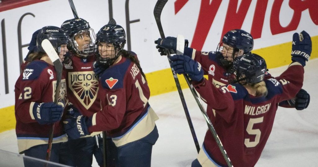Montreal Victoire’s scoring depth instrumental in club’s 6-2 PWHL win over Sirens