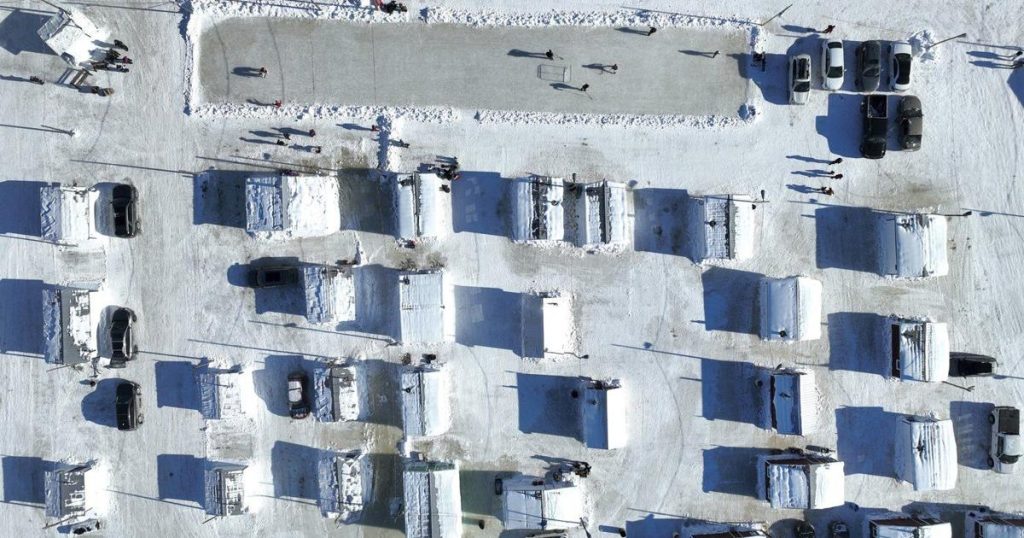 Colder Quebec winter gives ice fishing aficionados reason to celebrate