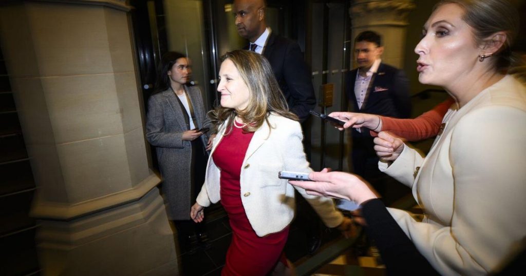 Like Poilievre, Freeland is pitching a housing plan that would limit immigration