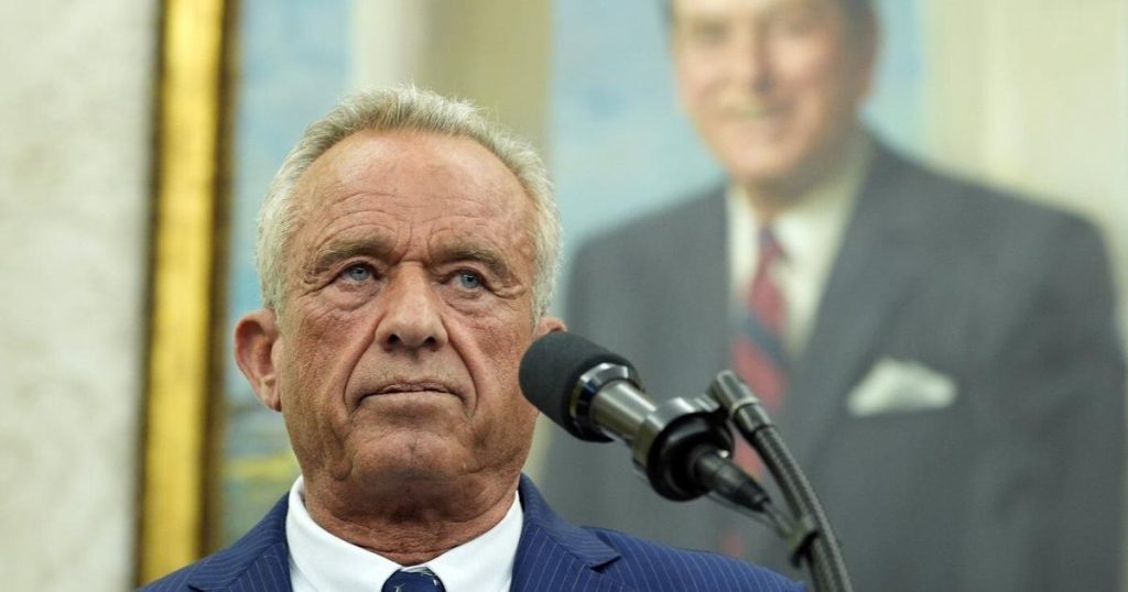 Kennedy says panel will examine childhood vaccine schedule after promising not to change it