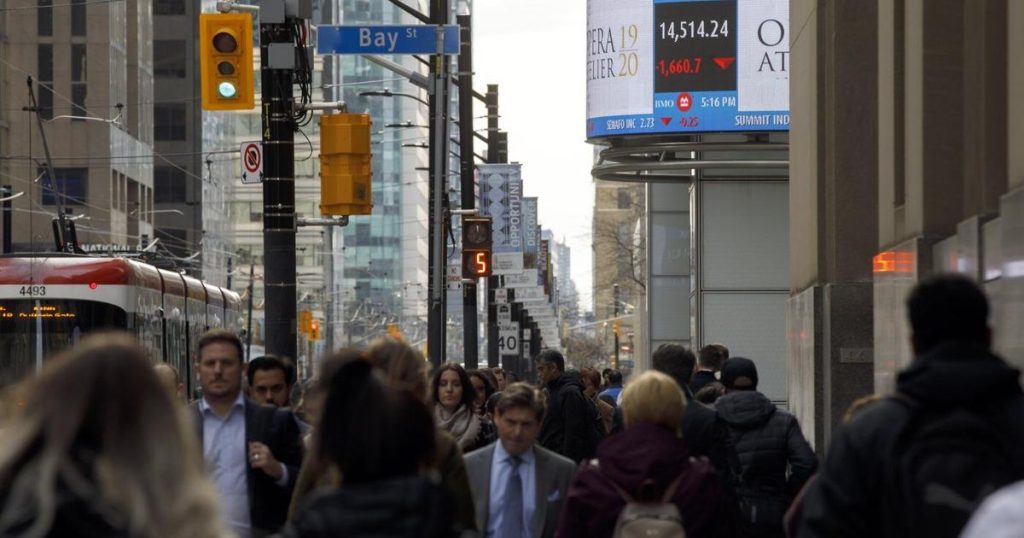S&P/TSX composite down more than 100 points, U.S. stocks also fall