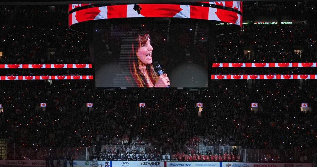 Canadian anthem booed loudly ahead of 4 Nations Face-Off final |