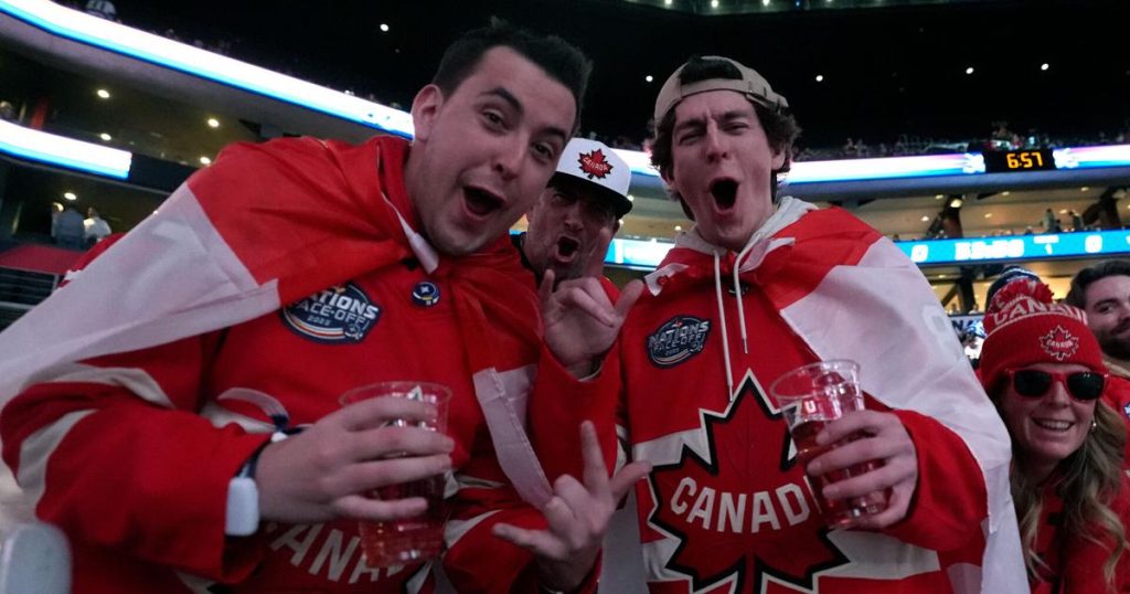 Fans from coast to coast celebrate Canada’s epic 4 Nations win |