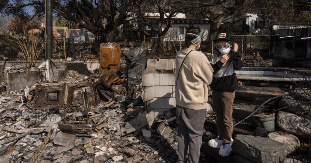 Parents and kids navigate talks of loss and tragedy as they return home after LA area fires