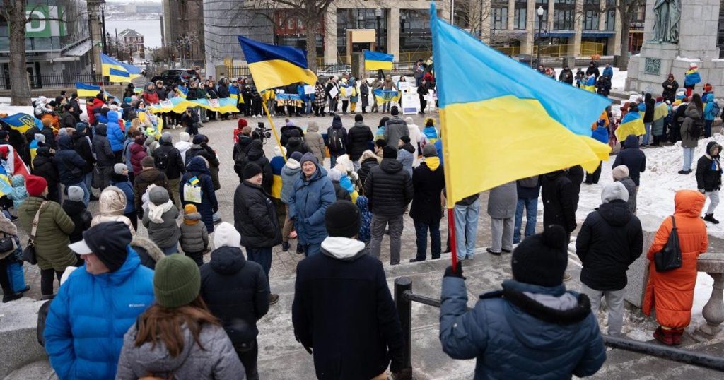 Multiple Canadian cities hold rallies to mark third anniversary of Ukraine invasion