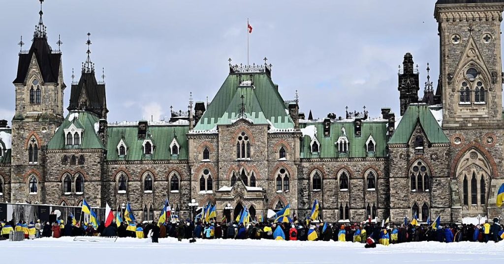 Peace rallies mark anniversary of the war in Ukraine