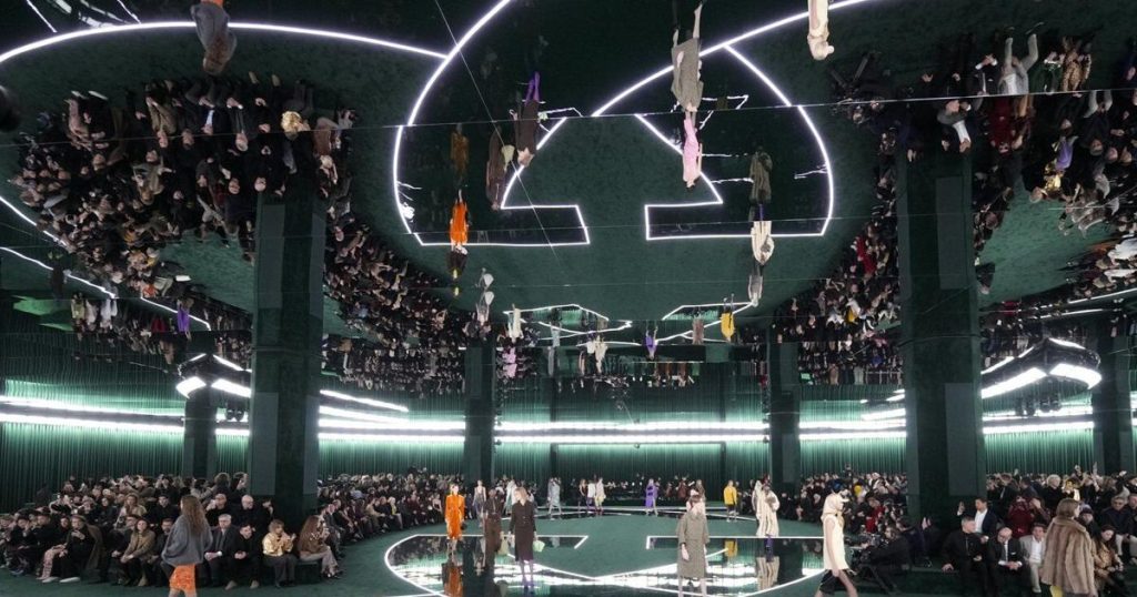 Gucci marks creative transition with lush looks recalling eras past