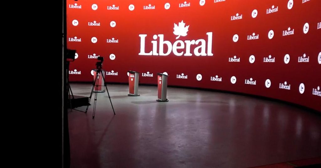 Liberals hold debates in Montreal soundstage |