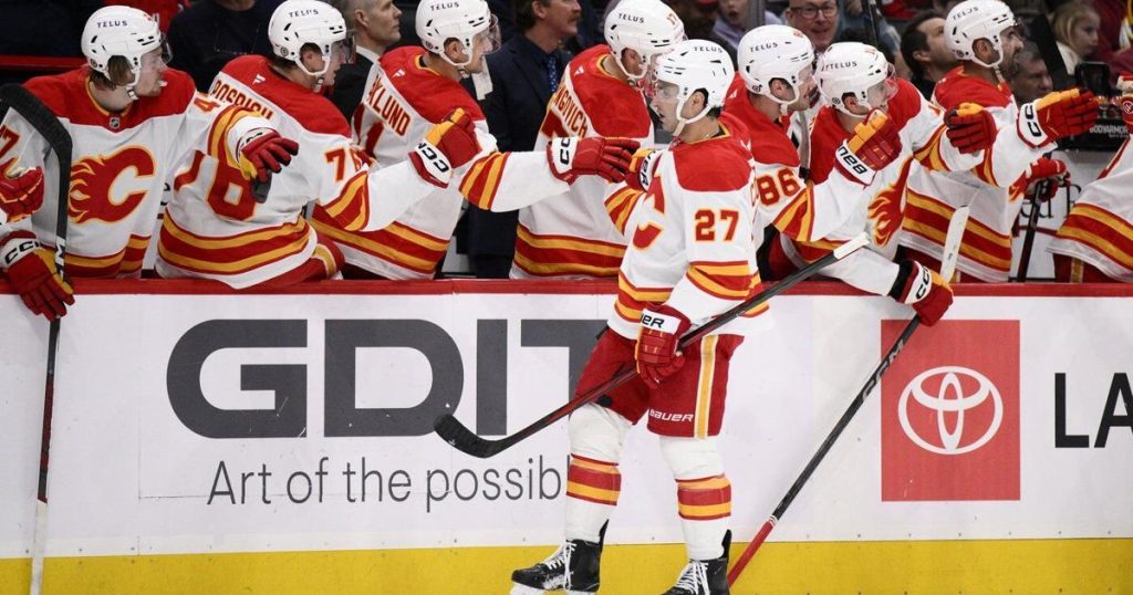 Flames beat Capitals 3-1 despite Ovechkin’s 30th goal