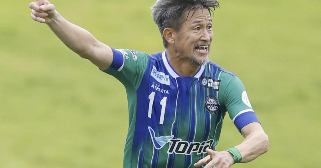 Japanese forward ‘King Kazu’ turns 58 and prepares for his 40th season in professional soccer