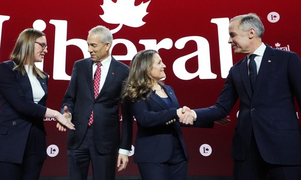 Liberal Appearance Liberal leadership hopefuls lay out visions for party, how to deal with ...