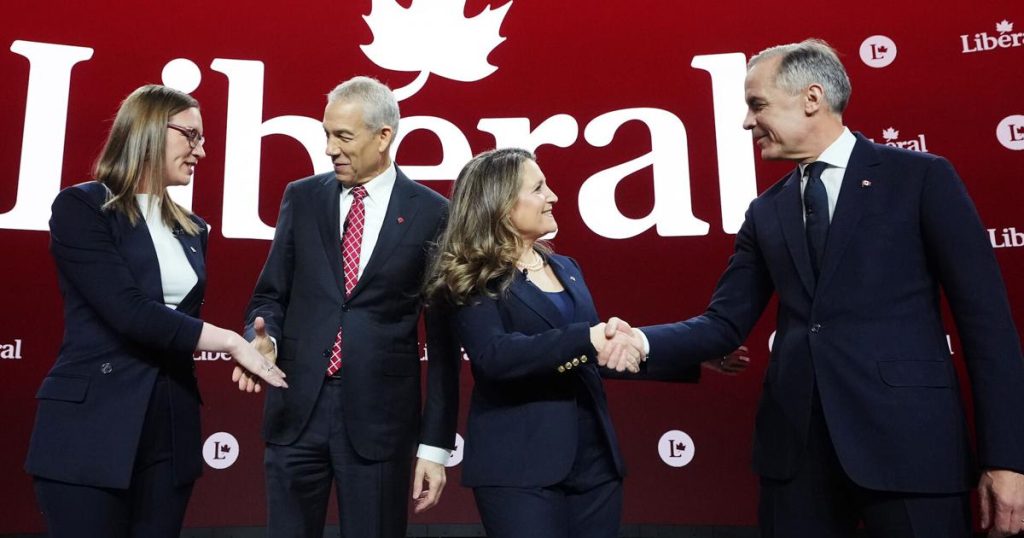 Liberal leadership hopefuls lay out visions for party, how to deal with Trump