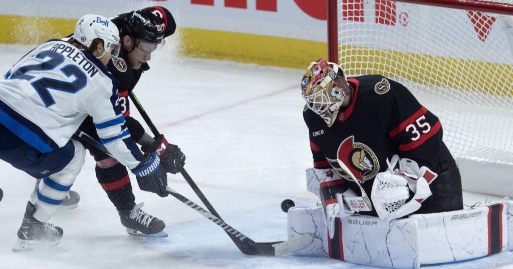 Jets extend win streak to 11 games with 4-1 victory over Senators