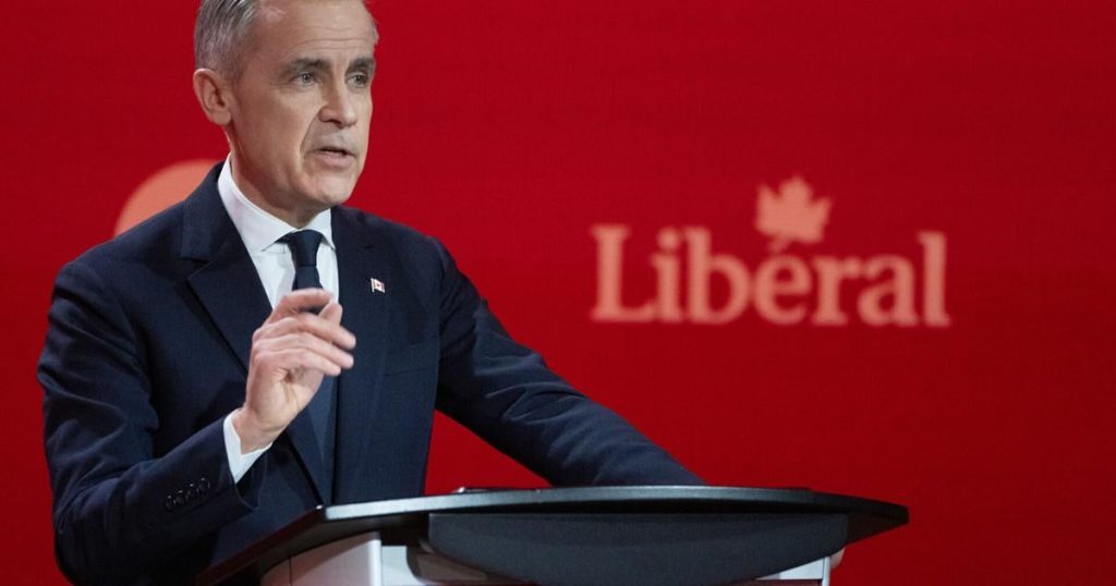 Conservatives launch attacks on Mark Carney over his former firm’s relocation to the U.S. |