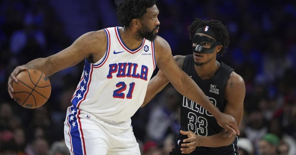 Joel Embiid will miss the rest of the season for treatment and rehabilitation of his left knee