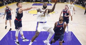 LeBron James becomes first to score 50,000 combined points in NBA regular season and playoffs