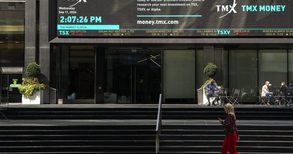 TSX up slightly, U.S. markets mixed as more tariffs take effect, BoC cuts rate