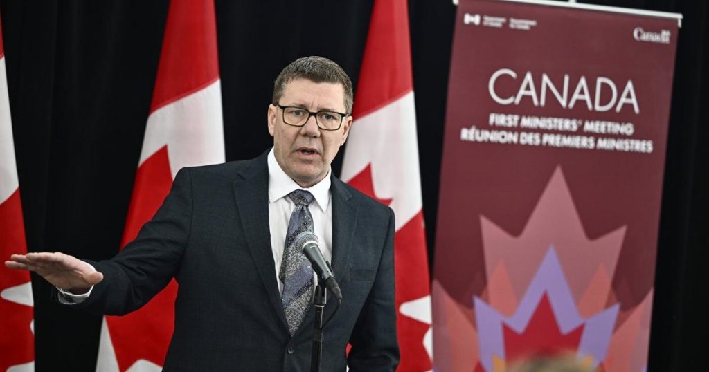 Saskatchewan premier Moe says Trump ‘wrong’ as punishing U.S. tariffs kick in