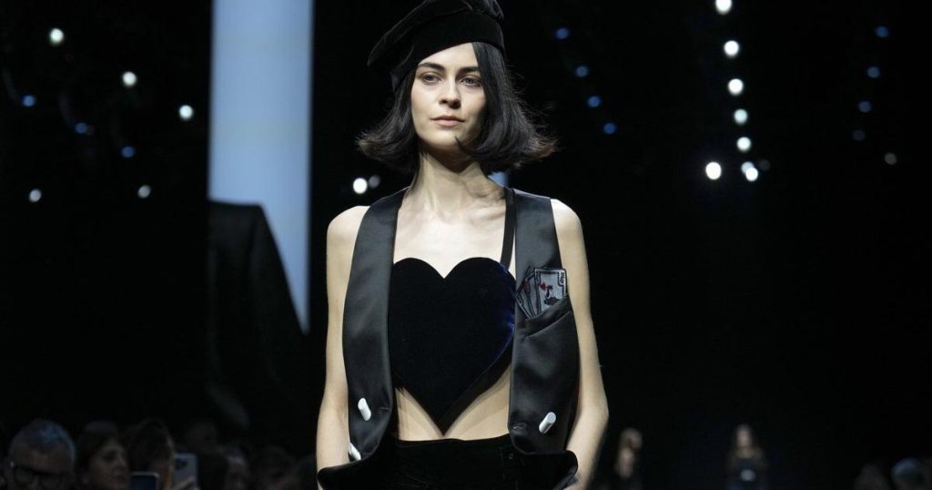 At 90, Giorgio Armani has more than a few cards up his sleeve on the Milan runway