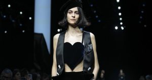 At 90, Giorgio Armani has more than a few cards up his sleeve on the Milan runway