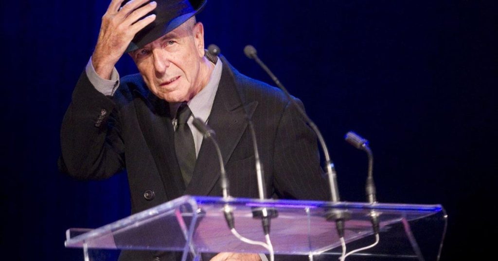 Leonard Cohen notebook sold for 4,000 in memorabilia auction