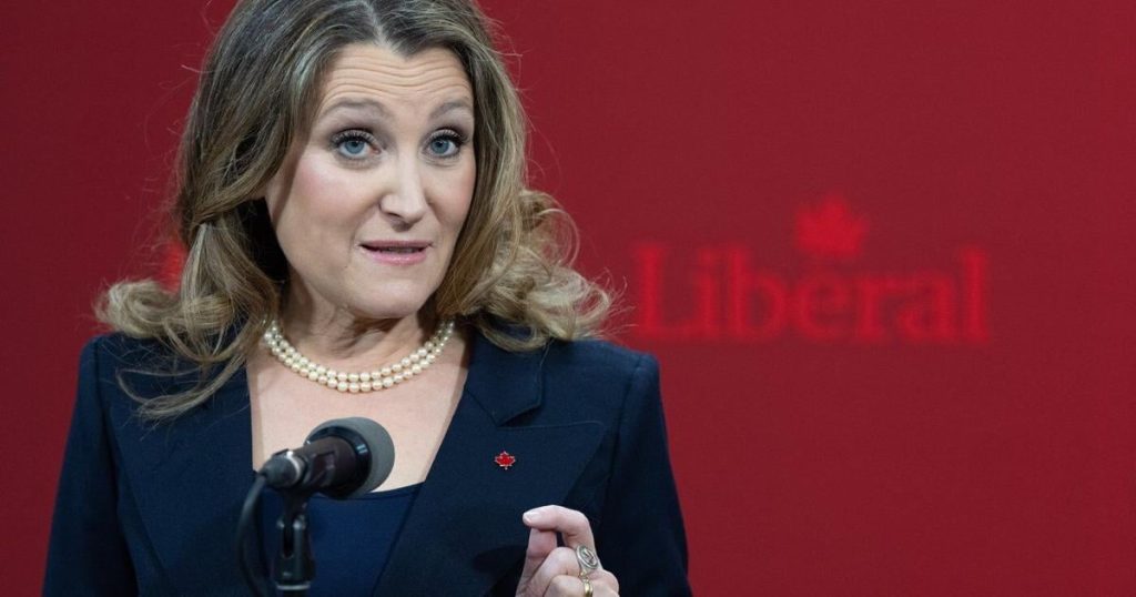 Freeland ‘uniquely qualified’ to lead Canada through ‘greatest threat’ since WWII