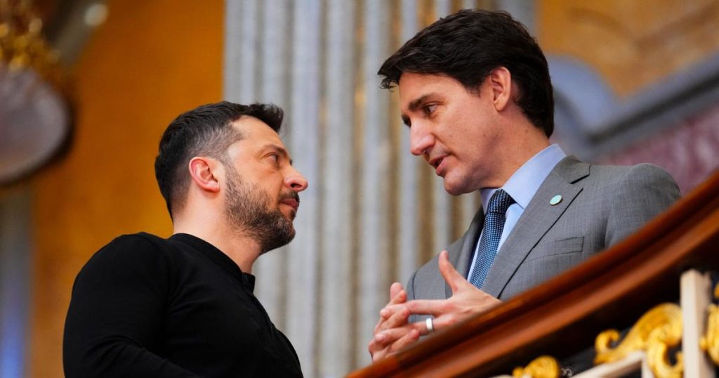 Trudeau says Canada standing up for Ukraine, own sovereignty |