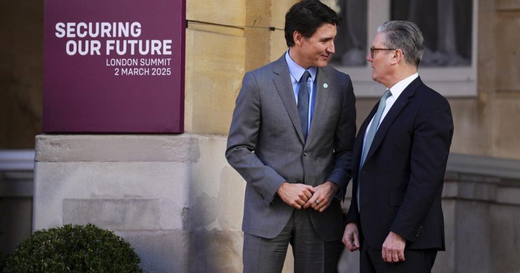 Trudeau headed home from London after visiting King Charles, Europe security summit