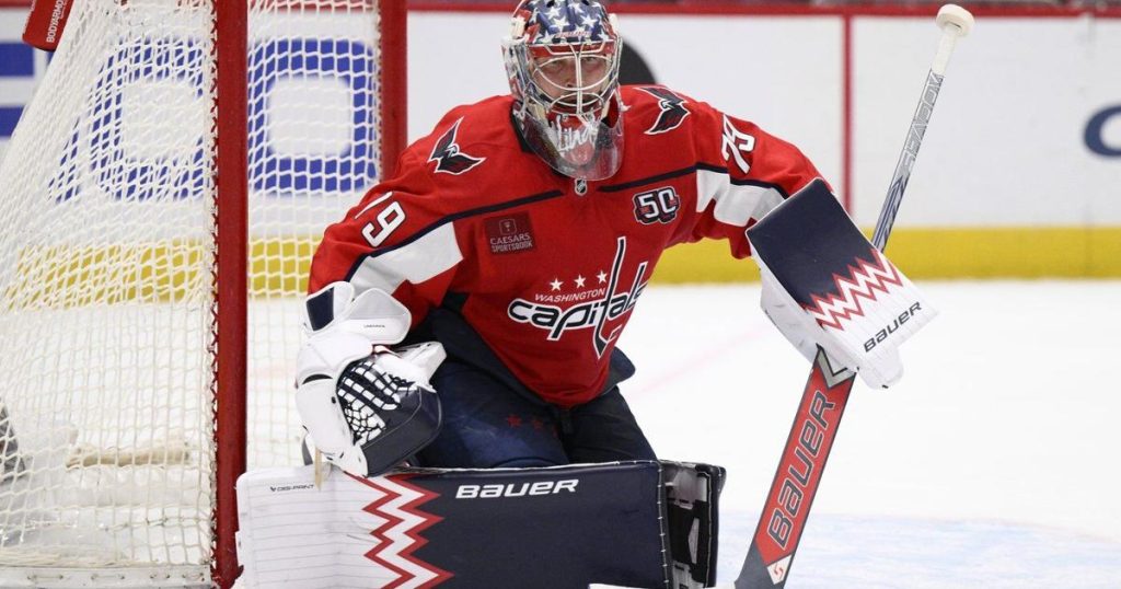 Capitals sign goaltender Charlie Lindgren to a 3-year,  million extension