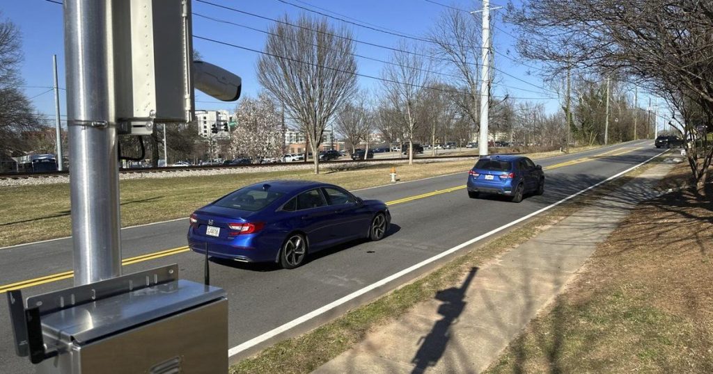 Georgia lawmakers push to ban automated speed cameras near schools