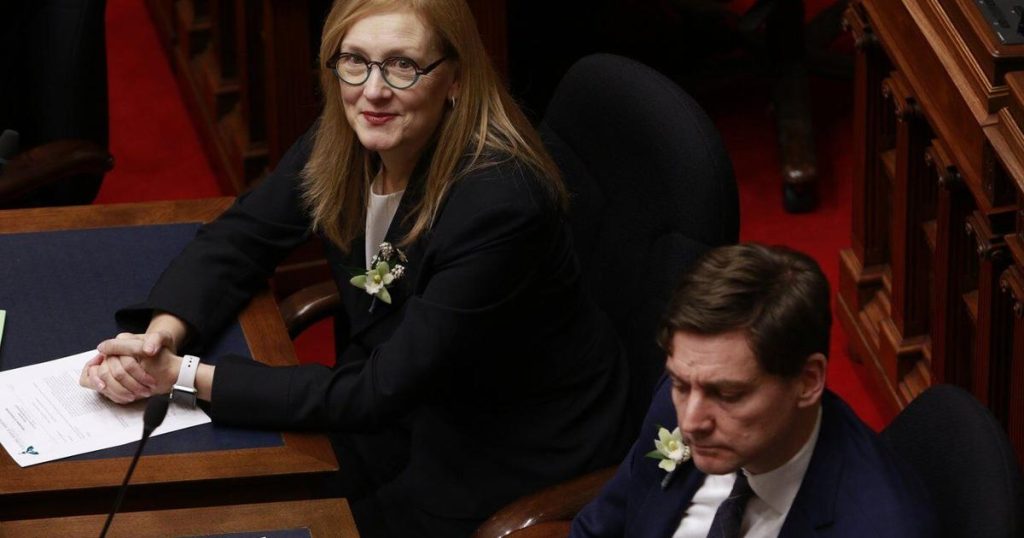 Turn tariffs to source of strength, Premier Eby says as provincial budget is released