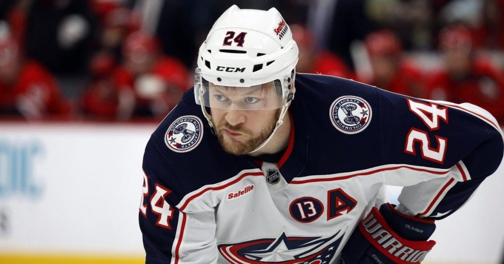 Blue Jackets sign Mathieu Olivier to a 6-year,  million contract extension
