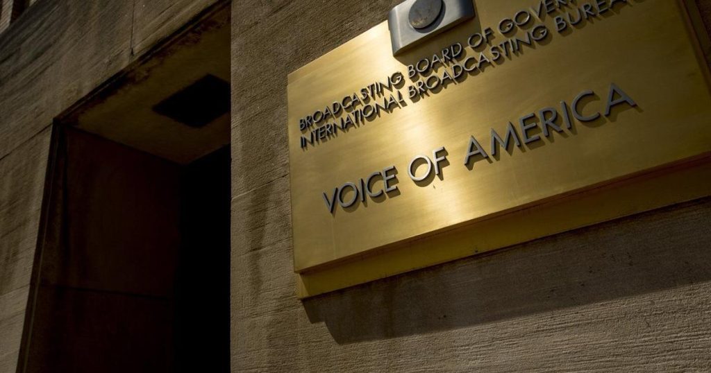 Trump signs order to cut staff at Voice of America and other US-funded media organizations