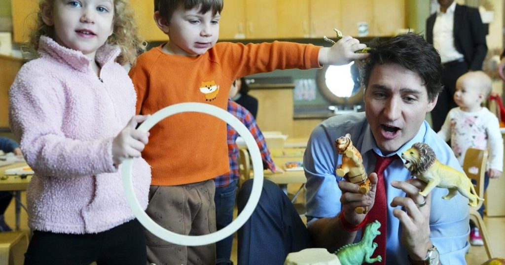 Trudeau aiming to secure extension to 2031 for signature -a-day child-care program